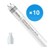 Fordelspakke 10x Philips LED Lysrør T8 CorePro (UN) High Output 18W 2000lm - 865 dagslys | 120cm - erstatter 36W