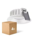 Fordelspakke 4x Ledvance LED spot Air Fix Aluminium Hvid 6W 570lm 36D - 940 kold hvid | Udsnit 68mm - IP65 - bedste farvegengivelse - dæmpbar