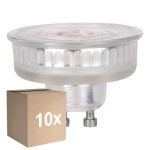 Fordelspakke 10x Eglo LED Spot GU10 PAR16 4W 400lm 38D - 827 Ekstra Varm Hvid | Dæmpbar - Erstatter 57W
