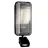 Interlight LED Væglampe Vandalsikret Sort 8W 600lm - 840 Kold Hvid | IP65 - Bevægelsessensor