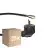 Fordelspakke 25x Noxion Power Forsyningskabel Sort - Schuko Europlug + Åbne ender - 5m - 3 pole 0,75mm2