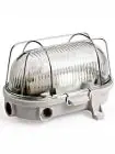 Interlight Bulkhead Bulley Hvid Bakelite max. 25W | 195x135mm - IP54 - Egnet til 1x E27