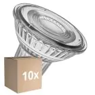 Fordelspakke 10x Ledvance LED Spot GU10 PAR16 7W 750lm 36D - 840 Kold Hvid | Dæmpbar - Erstatter 100W